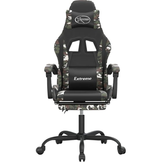 Καρέκλα Gaming VIDAXL 3143889 με Υποπόδιο από Τεχνητό Δέρμα image 2