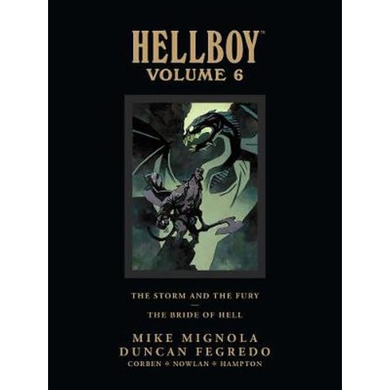 Hellboy Library Edition Volume 6- The Storm And The Fury And The Bride Of Hell Volume 6 image 0