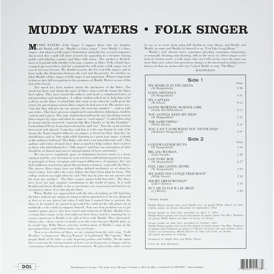 Folk Singer (Vinyl) image 2