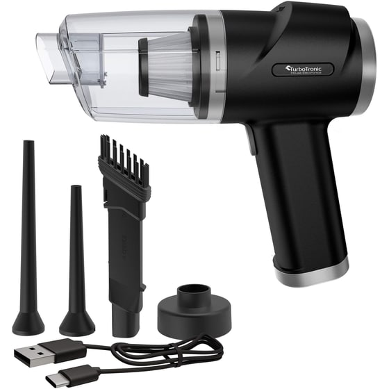 TURBOTRONIC TT-EQ7 0.15 L Ασημί Σκουπάκι Χειρός image 4