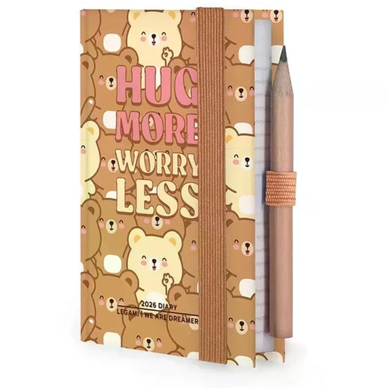 Ημερολόγιο 2-Day Legami 2026 12M Mini Teddy Bear image 1