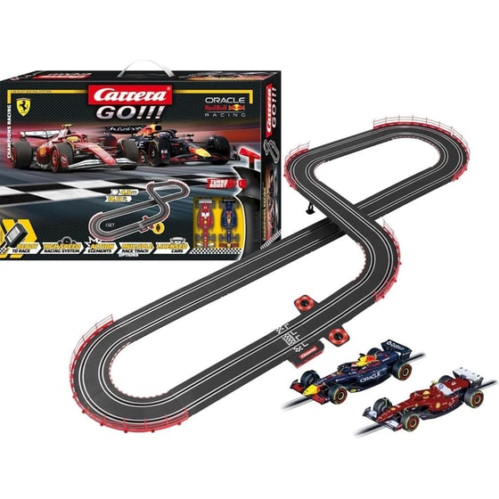 Carrera Πίστα για Αυτοκινητάκια Carrera GO!!! Ferrari & Rebull Formula 1 - Champion's Racing Set image 2