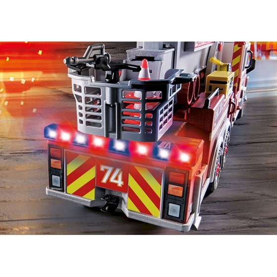 PLAYMOBIL® City Action US Tower Ladder: Πυροσβεστικό όχημα (70935) image 6