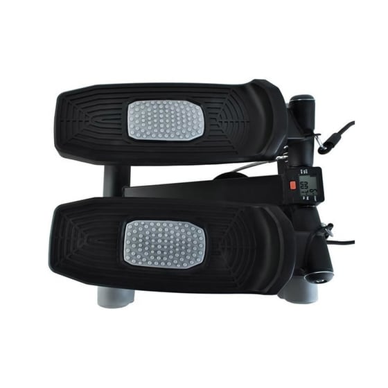Mini Stepper Trizand 22776 Με Λάστιχα Εκγύμνασης - Μαύρο image 1