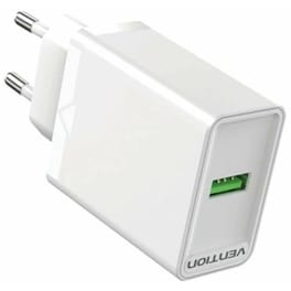 Φορτιστής Πρίζας Vention FABW0‑EU USB-A 18 W - Λευκό