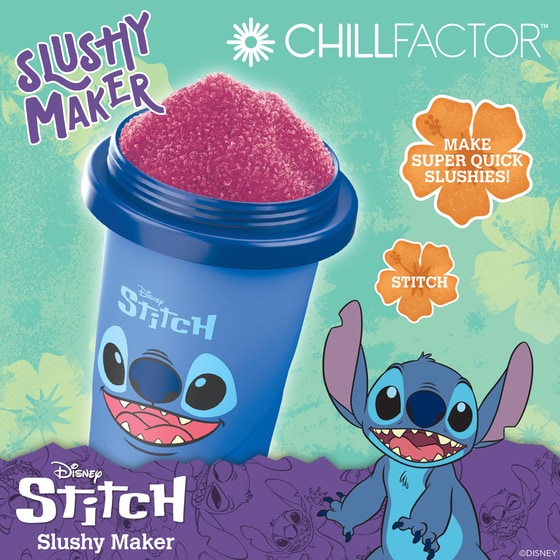 Shaker Chillfactor Slushy Maker Σούπερ Γρανίτες Disney Stitch - Μπλε image 1