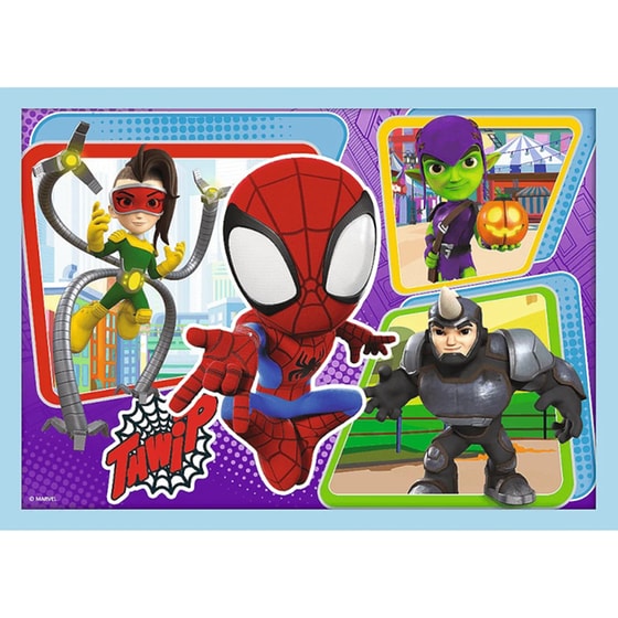 Παιδικό Σετ Παζλ Trefl Spideys World (12/15/20/24 Κομμάτια) image 4