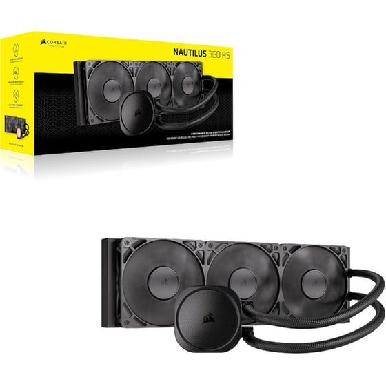 Υδρόψυξη Επεξεργαστή Corsair Nautilus 360 RS 120mm - Μαύρο image 1