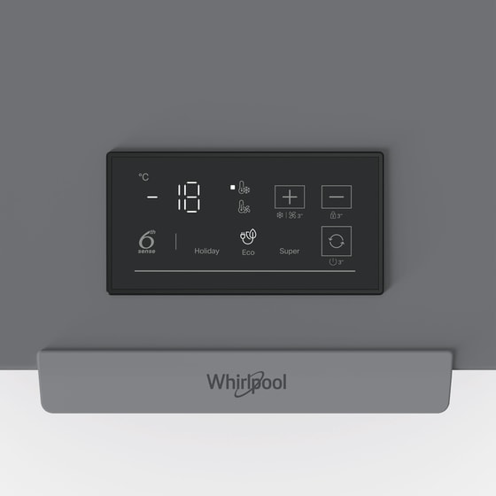 WHIRLPOOL W3RHS44EG 442 Lt Γκρι Καταψύκτης Μπαούλο image 1