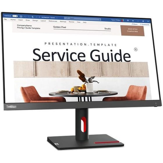 Lenovo ThinkVision S24i-30 Monitor 23.8'' FHD IPS Flat 100Hz 6ms image 2
