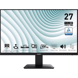 MSI PRO MP Series PRO MP273A 27" IPS Flat 100 Hz 4 ms