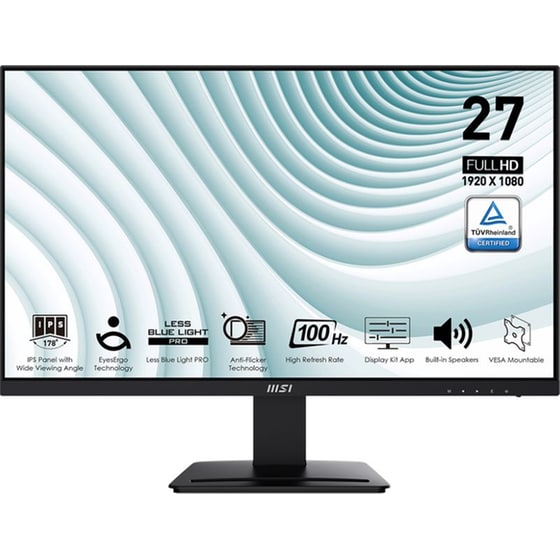 MSI PRO MP Series PRO MP273A 27" IPS Flat 100 Hz 4 ms image 0