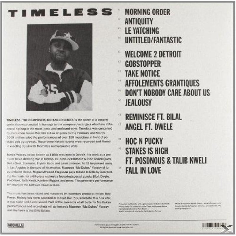 ミュージック MOCHILLA PRESENTS TIMELESS Mochilla Presents Timeless: Suite For Ma Dukes | Public