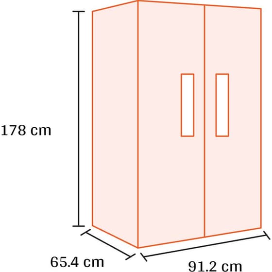 SAMSUNG RS57DG410EB4EF No Frost 578 Lt Μαύρο Ψυγείο Ντουλάπα image 1