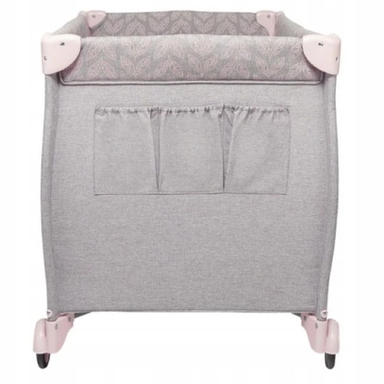 Πτυσσόμενο Παρκοκρέβατο Skiddou Lunar Pink 2040023 image 4
