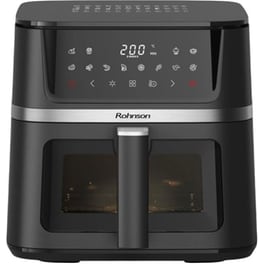 ROHNSON R-28020 με Αποσπώμενο Κάδο 2150 W 10 L Μαύρο Φριτέζα Αέρος