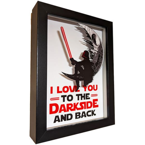 Διακοσμητικό Κάδρο Gaming  -  Darth Vader - I Love You image 0