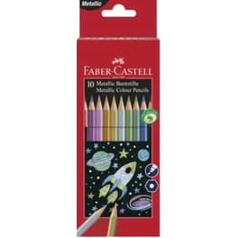 Ξυλομπογιές Faber Castell Metallic Faber Castel 10 τεμάχια