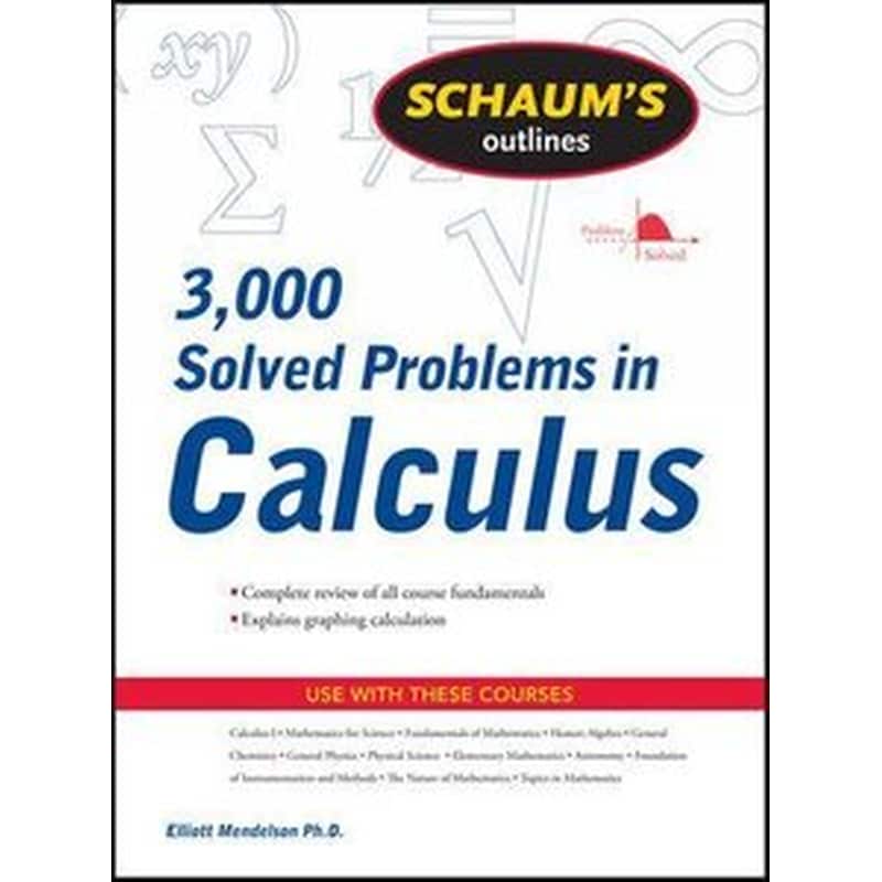 Schaums 3,000 Solved Problems in Calculus