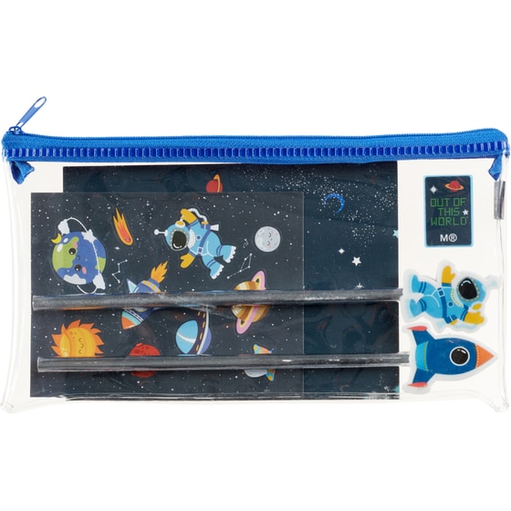 Κασετίνα Παραλληλόγραμμη Γεμάτη Miquelrius PVC My Space image 0