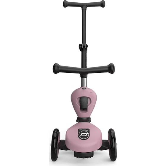 Παιδικό Πατίνι Τρίτροχο Πολυμορφικό 3 σε 1 Scoot & Ride Highwaykick 1 Push and Go με Λαβή Γονέα - Wildberry image 4