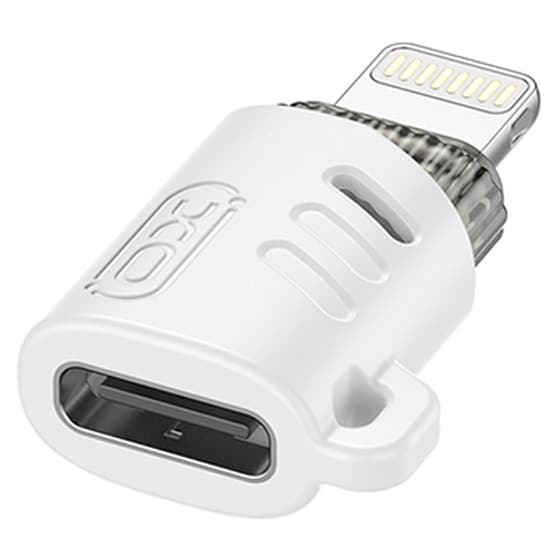 XO Αντάπτορας NB256E USB-C σε Lightning Λευκό image 2