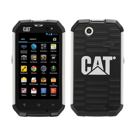 Smartphone CAT B15 Dual Sim 4GB Μαύρο image 0