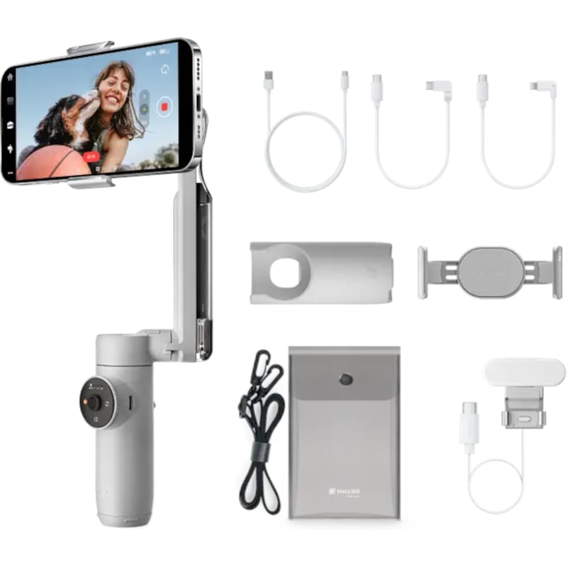 Gimbal Insta360 Flow Creator Kit - Stone Grey