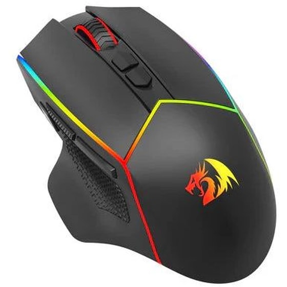 Redragon Axe Pro M814 Ασύρματο RGB Gaming Ποντίκι - Μαύρο image 1