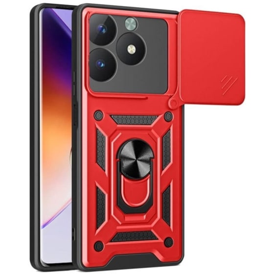 Θήκη Realme C61/C63 4G - Bodycell - Κόκκινη image 0