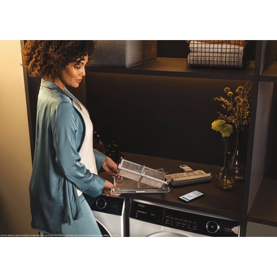 HAIER HD90-A3959S 9 kg με Αντλία Θερμότητας Λευκό Στεγνωτήριο Ρούχων image 16