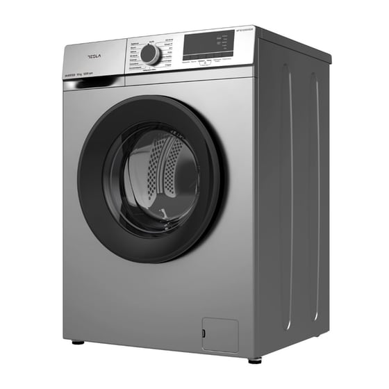 TESLA WF101230KSGR 10 kg 1.200 Στροφές Ασημί Πλυντήριο Ρούχων image 2