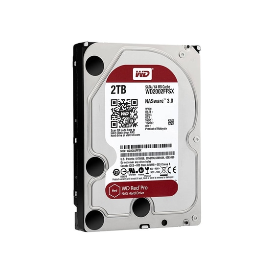 Εσωτερικός Δίσκος HDD WESTERN DIGITAL Red Pro 3.5" SATA NAS - 2TB image 0