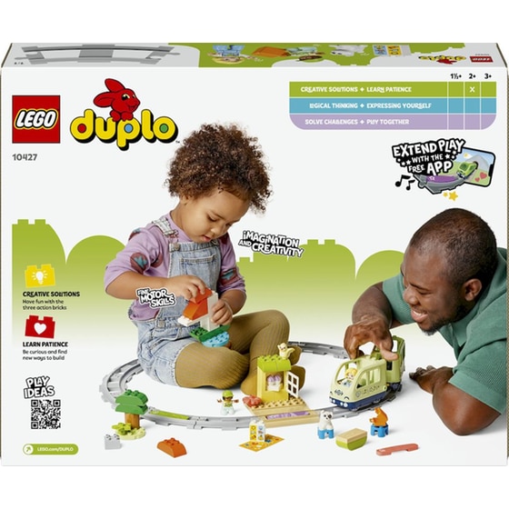 LEGO® DUPLO® Town Διαδραστικό Τρένο για Περιπέτειες (10427) image 8