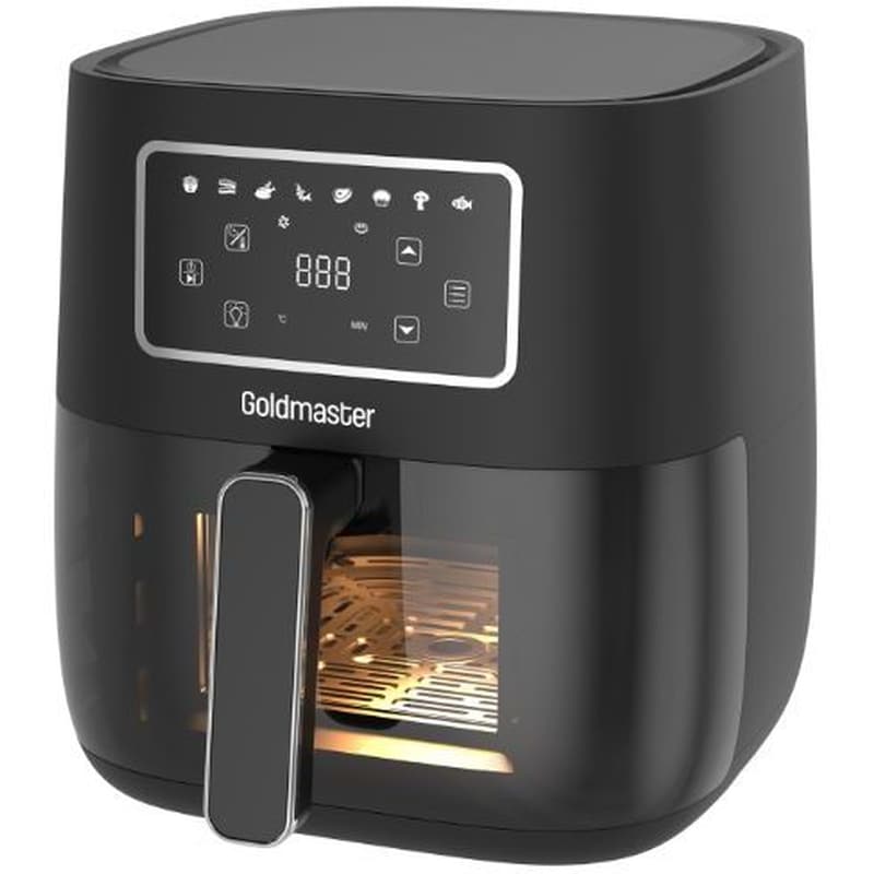 GOLDMASTER GOLDMASTER GM-7424 1700 W 5.7 L Μαύρη Φριτέζα Αέρος