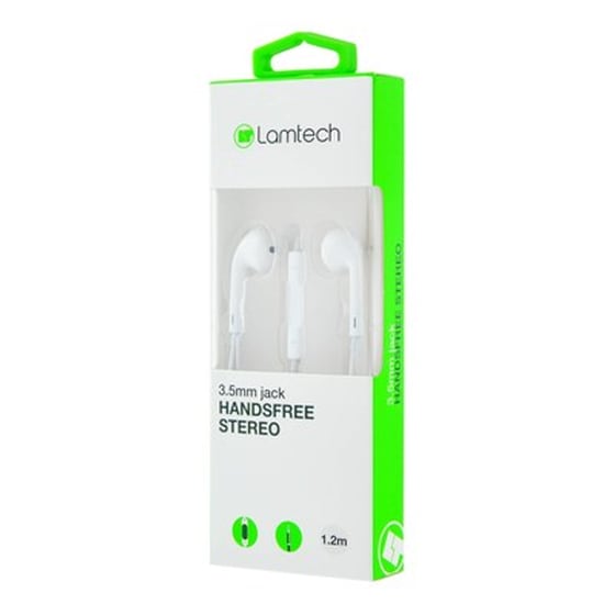 Ακουστικά Handsfree Lamtech 3.5mm Jack 3.5mm Jack - Λευκό image 2