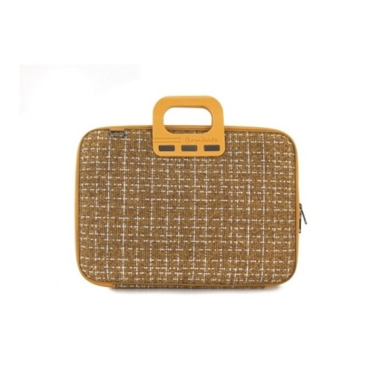 Τσάντα Laptop Bombata Tweed Yellow image 0