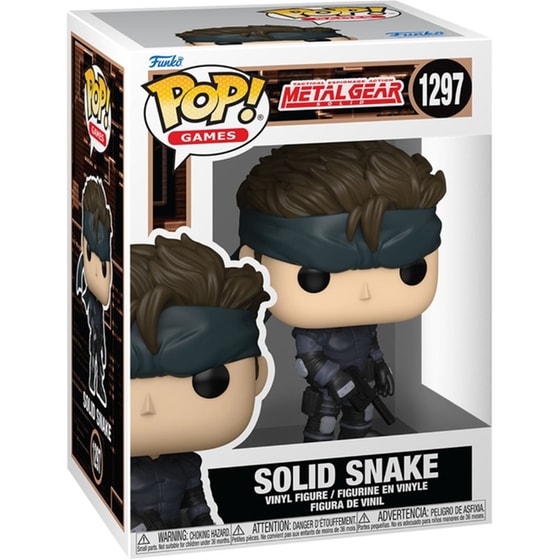Funko Pop! Games: Metal Gear - Solid Snake #1297 image 1