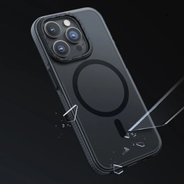 Θήκη Apple iPhone 15 Pro - Hoco Drop Proof Magnetic Series AS2 με MagSafe - Μαύρο