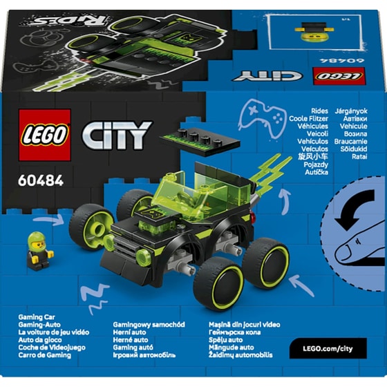 LEGO® City Οχήματα – Αγωνιστικό Αυτοκίνητο Gaming (60484) image 8