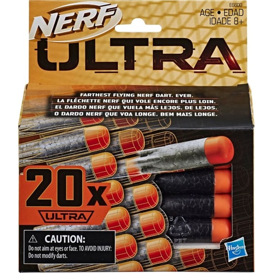 Βελάκια Hasbro Nerf Ultra (E6600) 20 Τμχ - Μαύρο/Πορτοκαλί image 0