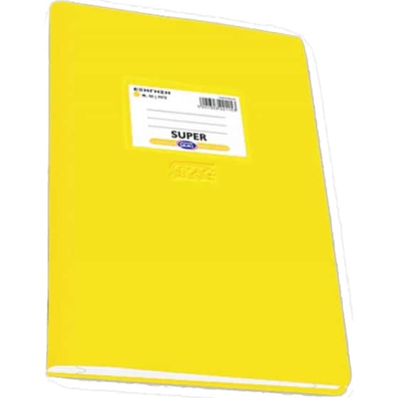 Τετράδιο Εξηγήσεων SKAG Β5 Super Κίτρινο 50 Φύλλων (1 Τεμάχιο) image 0