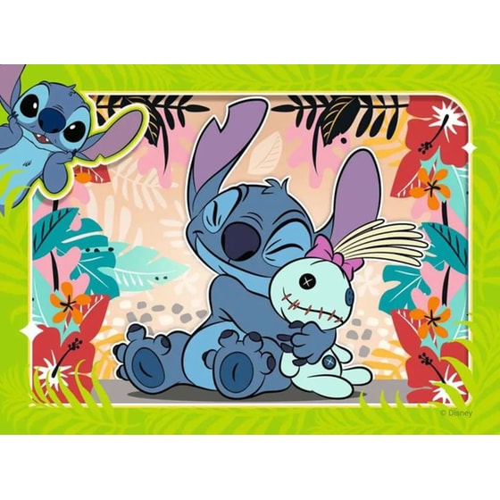 Παιδικό Παζλ Ravensburger Disney: Stitch (12/16/20/24 Κομμάτια) image 4