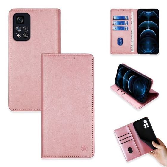 Θήκη Xiaomi Redmi Note 11 Pro+ 5G - Sonique Vintage Magnet Book - Χρυσό image 0