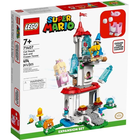 LEGO® Super Mario™ Cat Peach Suit and Frozen Tower Expansion Set (71407) image 0