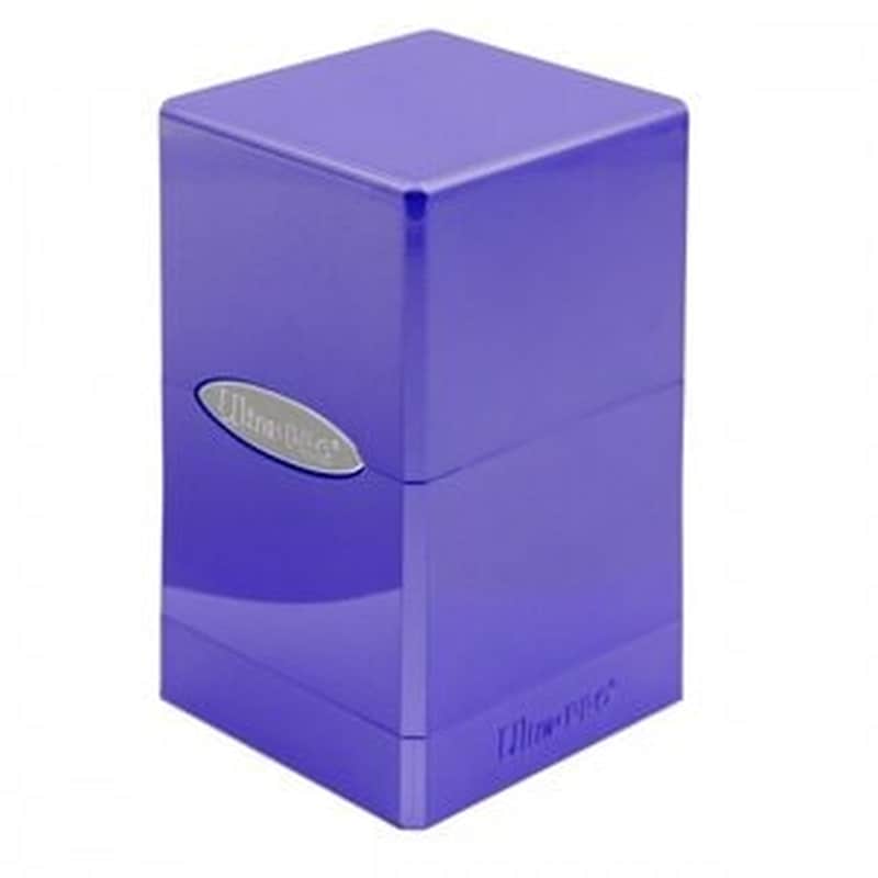 Ultra Pro Satin Tower Deck Box – Hi-gloss Amethyst