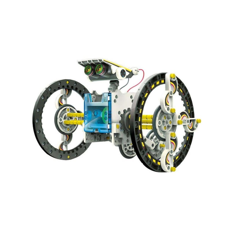 ARIA TRADE Εκπαιδευτικό Ηλιακό Solar Ρομπότ 14 σε 1 - Μπλε