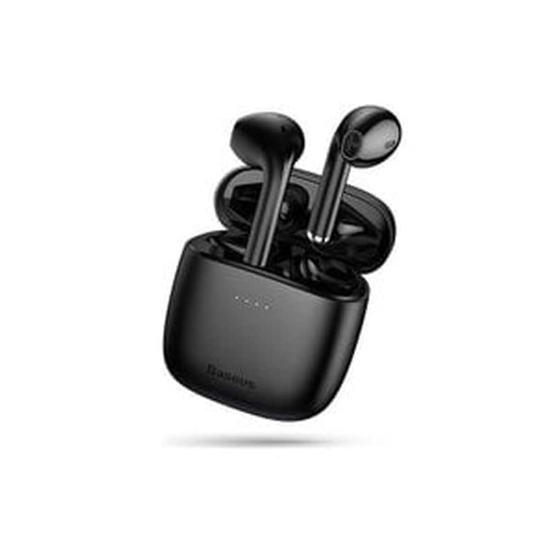 BASEUS Ακουστικά Bluetooth Baseus Encok W04 - Μαύρα