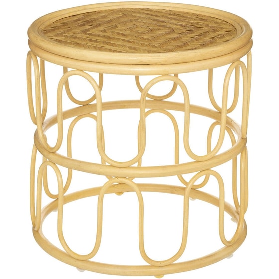 Σετ Τραπεζάκια Σαλονιού Spitishop από Μπαμπού 2 Τμχ - Καφέ image 1