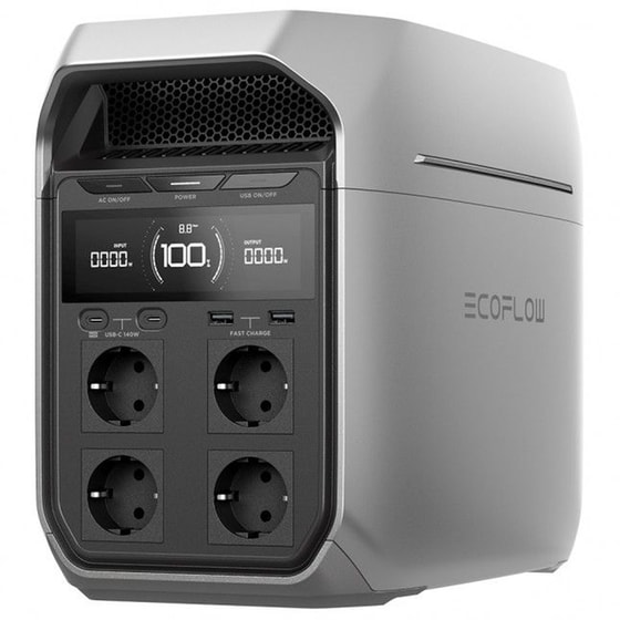 ECOFLOW DELTA 3 PLUS Power Station 1024 Wh - Γκρι image 0